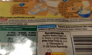 Budyń waniliowy w proszku. Porcja 145g ma 97 kcal. Idealny deser, gdy liczymy budyń kcal.